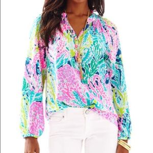 Lilly Pulitzer Tops - NWT Lilly Pulitzer Lets Cha Cha Elsa Size Small Lilly Pulitzer Tops - NWT Lilly Pulitzer Lets Cha Cha Elsa Size Small